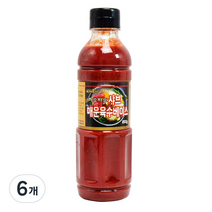하우하우 매운육수베이스, 500g, 6개