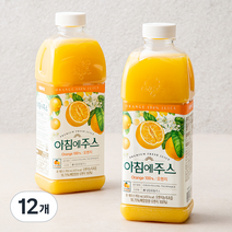 아침에주스 오렌지주스, 950ml, 12개