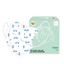 아이다움 유아용 개별포장 캐릭터 새부리형 마스크 10p