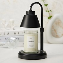 에인디 높이조절 초초 캔들워머 블랙 + 소이캔들 370g 세트, 모링가, 1개