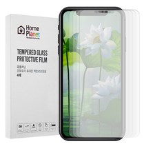 홈플래닛 2.5D 강화유리 휴대폰 액정보호필름, 4개입