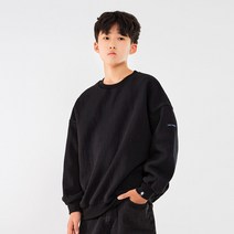고스트리퍼블릭 아동용 헤비 기모 오버핏 맨투맨 티셔츠 JMT-J188