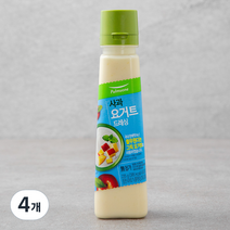 풀무원 사과 요거트 드레싱, 235g, 4개