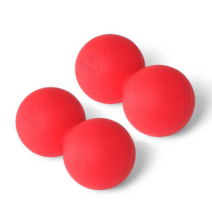 밸런시스 마사지볼 하드더블, 레드, 2개