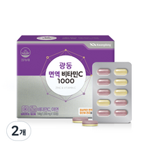 광동 면역 비타민C 1000 144g, 120정, 2개