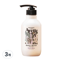 토니모리 아베뜨보타닉 릴리프 화이트머스크 퍼퓸바디워시, 3개, 400ml