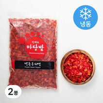 마당발 냉동 홍피망 (냉동), 1kg, 2봉