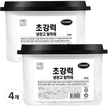 생활공식 제올라이트 초강력 냉장고 탈취제 냉장 냉동 공용, 300g, 4개