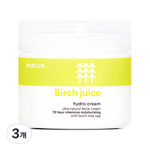 버치주스 하이드로 크림, 70g, 3개