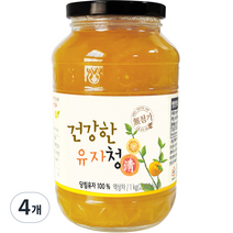 두원농협유자가공사업소 다온웰 건강한 유자청, 1kg, 1개입, 4개