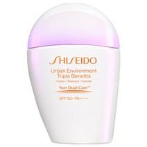 시세이도 어반 인바이런먼트 트리플 뷰티 선케어 에멀젼 SPF50+ PA++++, 30ml, 1개