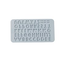 YN 알파벳 SY216 실리콘 아이스 몰드, 블루