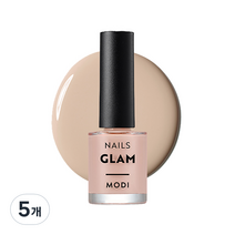 에뛰드 모디 글램 네일즈 9ml, 86호 메이베이지, 5개