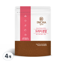 인차 도라지분말, 200g, 4개