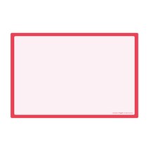 마그피아 고무자석 칼라보드 600X400X0.6mm, 핑크