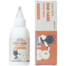 리스펫 반려동물 편백수 이어케어 저자극 귀세정제, 120ml, 1개