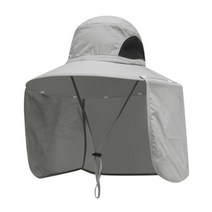 자외선차단 피쉬맨 선캡, 그레이