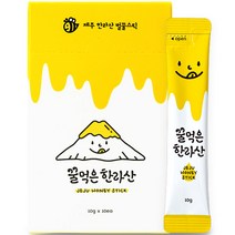 꿀먹은 한라산 사양벌꿀 스틱 10p, 100g, 1개