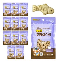 뽀로로펫 고양이 스낵 40g, 참치 + 닭고기 혼합맛, 12개