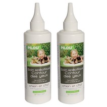 필루 오가닉 강아지 눈물 자국 지우개, 120ml, 2개