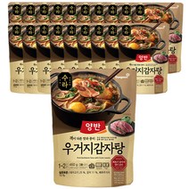 양반 수라 우거지감자탕, 460g, 20개