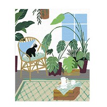 원더아트 DIY 그림 그리기 세트, I5 우리집 정원, 1개