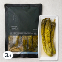디스이즈 아삭 통오이지, 1kg, 3개