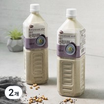 맑은물에 참좋은 국산 흑임자 콩물, 1L, 4개