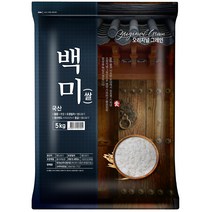 오리지널그레인 2022년산 백미, 5kg, 1개