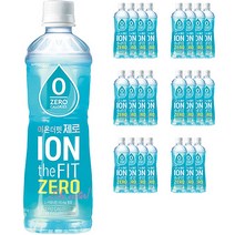 웅진 이온더핏 제로 이온음료, 24개, 500ml