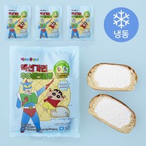 짱구는못말려 액션가면 우유생크림빵 (냉동), 140g, 4개