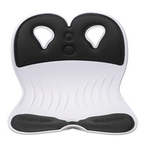 체어클럽 레이체어 와이드 자세보정의자, 블랙