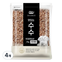 더담은 맛있는 수수, 2kg, 4개