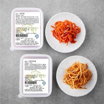 맛다린 진미채 조림 양념맛 0.12kg + 간장 진미채 0.12kg, 1세트