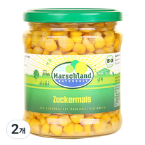 마쉬랜드 유기농 옥수수콘, 330g, 2개