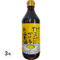 테라오카 타마고니카케루 오쇼유 소스, 500ml, 3개
