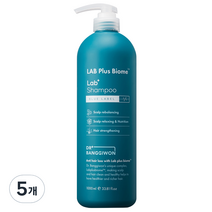 닥터방기원 랩플러스 바이옴 탈모샴푸 블루라벨, 5개, 1000ml