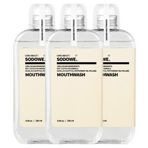 쏘두위 오일풀링 마우스워시, 280ml, 3개
