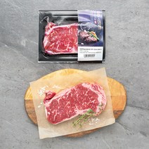 본고기 Wetaging 한우 등심 1등급 스테이크용 (냉장), 300g, 1개