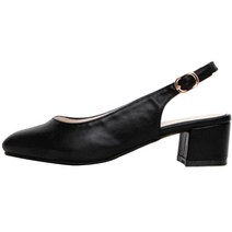 마릴린 심플 스퀘어토 슬링백 힐 4cm