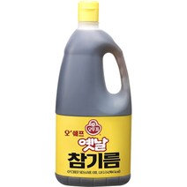 오뚜기 오쉐프 옛날참기름, 1.8L, 3개