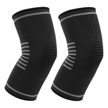 타이트무릎 보호대 그레이 M, 2개