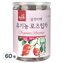 토종마을 유기농 로즈힙차, 60개, 1g
