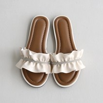 단골언니 여성용 보석 스트랩 셔링 반하나 슬리퍼