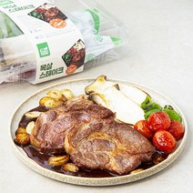 프레시밀 목살스테이크 (냉장), 1개, 700g