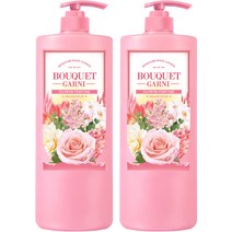 부케가르니 모이스처 바디로션 플라워퍼퓸, 1500ml, 2개