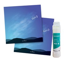 꼼꼬미 12 별자리 메모지 2p + 재접착풀, 전갈자리, 1세트