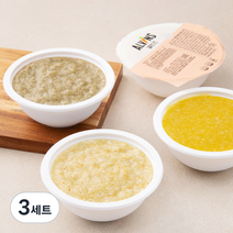 엘빈즈 클래식 냉장 이유식 중기1(만 6~7개월) A세트, (고구마닭가슴살사과죽 + 고구마브로콜리죽 + 한우배사과죽 + 밤배죽) x 180g, 3세트