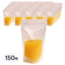투명 안심조그 지퍼팩 대, 150매