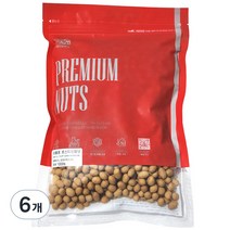 다다모마켓 로스티드피넛, 1kg, 6개